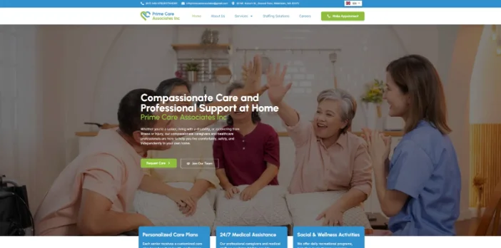 Prime Care Associate — screenshot